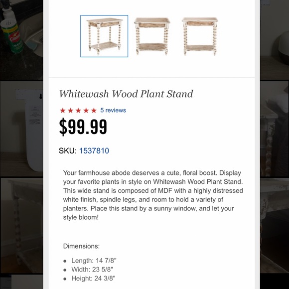 Side table - Picture 3 of 3